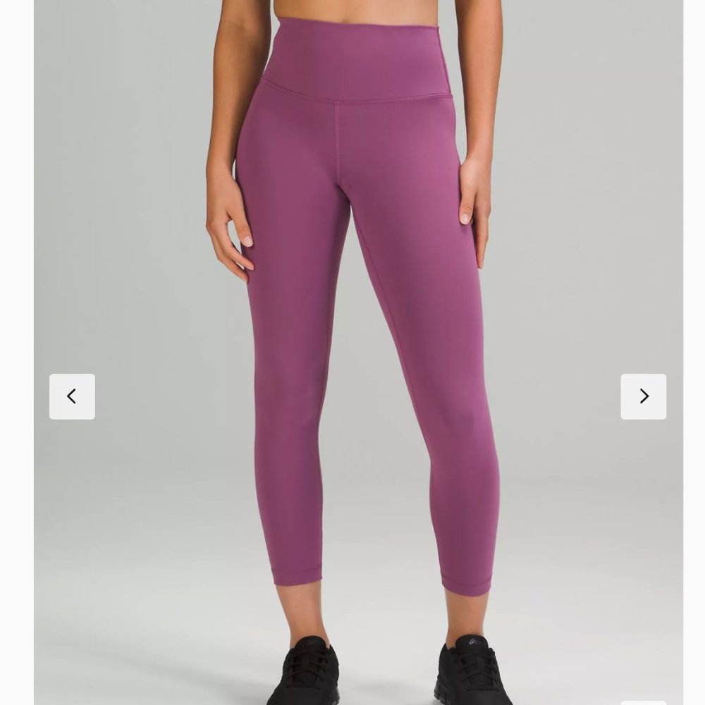 Wunder Train High-Rise Tight 25"   color (vintage plum)